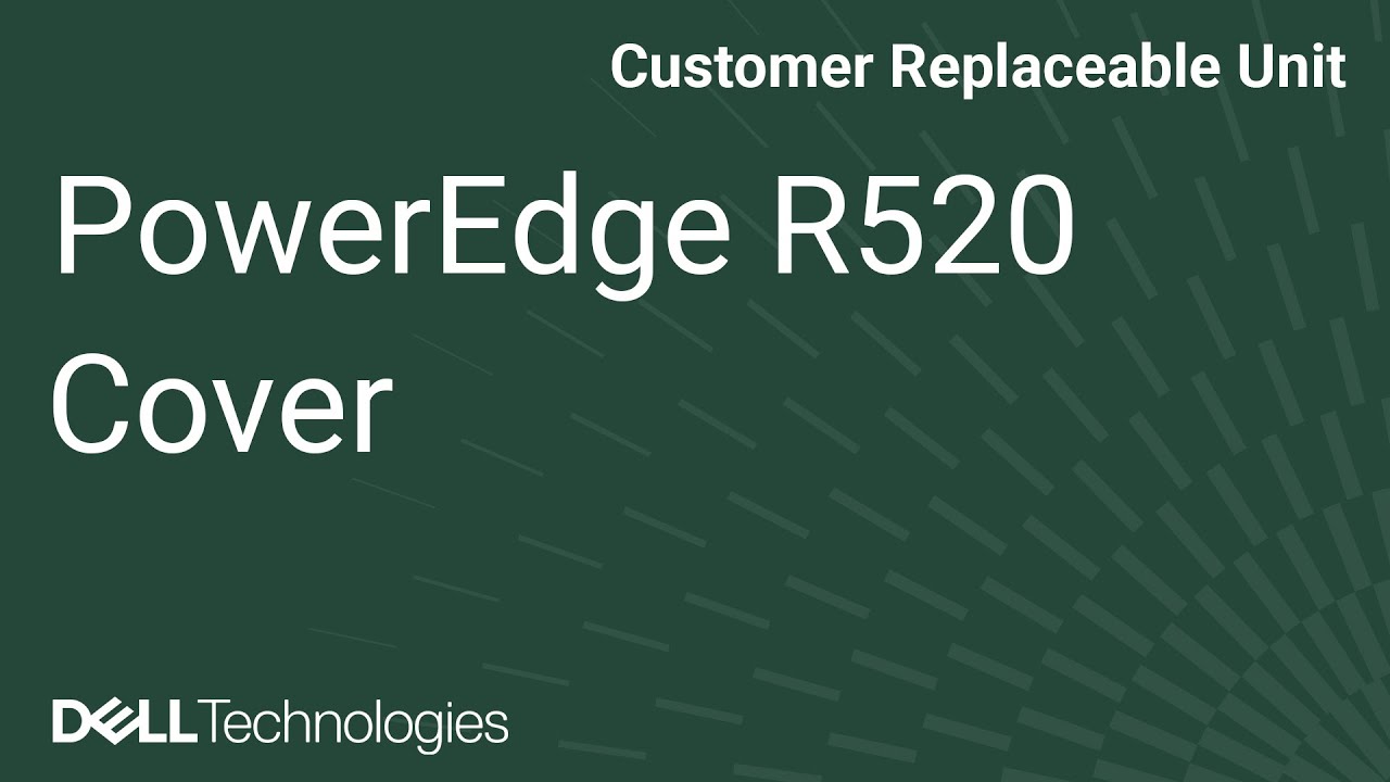 PowerEdge R520 : Top Cover