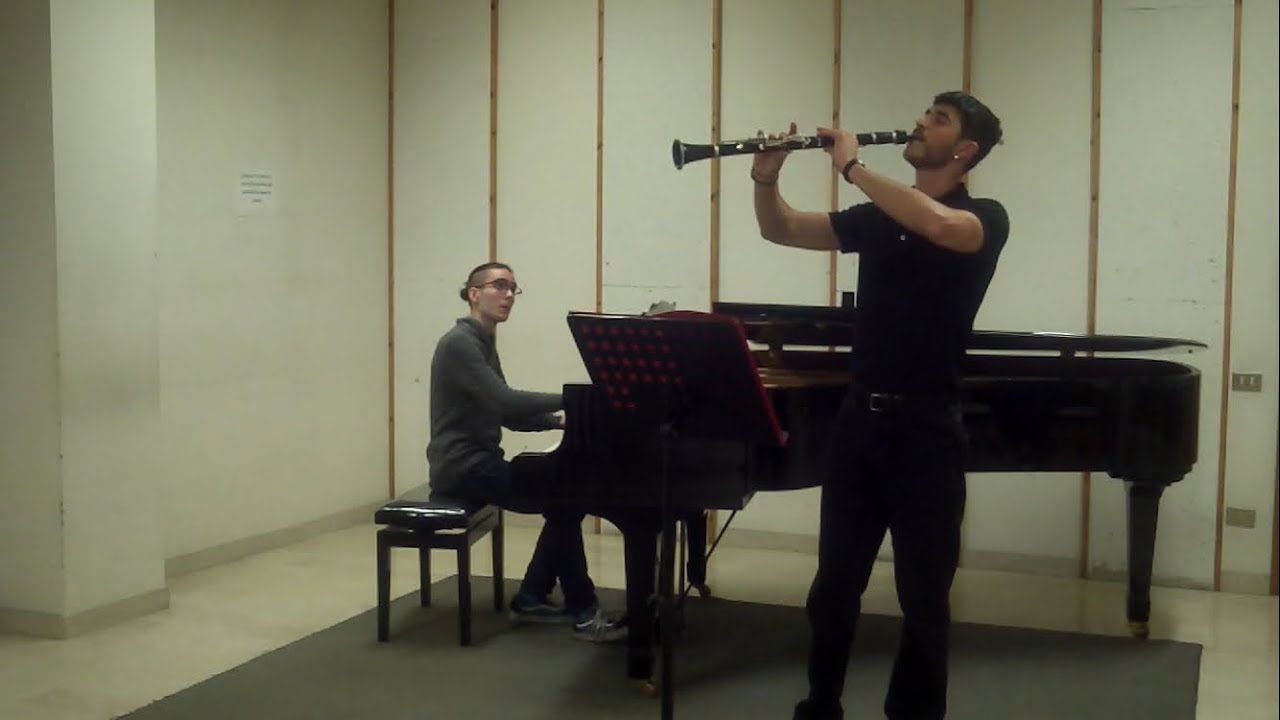 Romanza (Nunzio Ortolano)- Mattia Rellini, clarinetto; Ian Cannon, pianoforte
