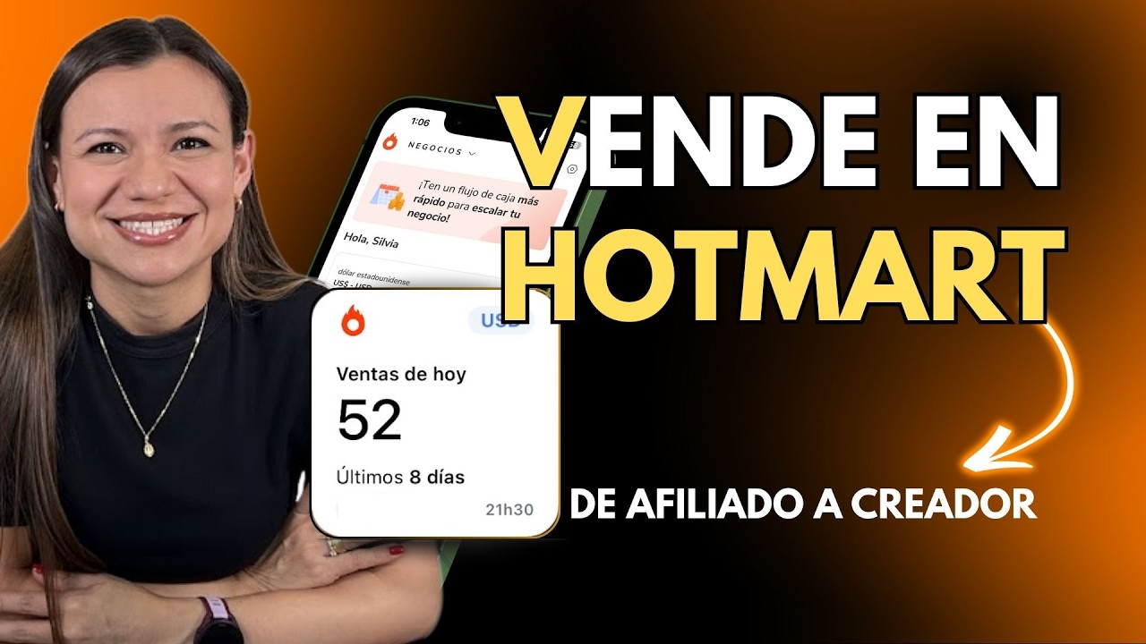 Cómo TENER TU PRIMERA VENTA en HOTMART - de AFILIADO a CREADOR