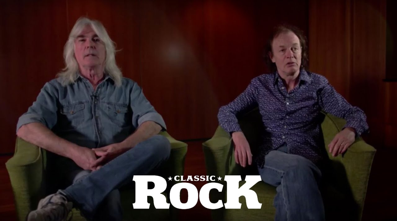 AC/DC's Angus Young and Cliff Williams | Classic Rock Magazine