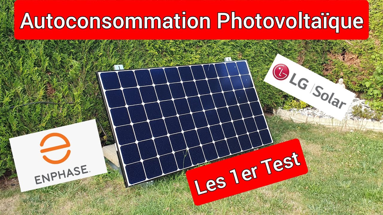 Mon Installation Photovoltaïque d'autoconsommation: Présentation + 1er Test