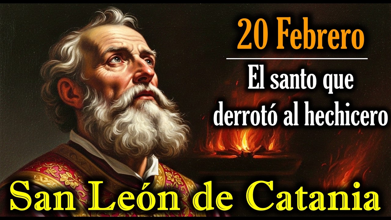 San León de Catania: Salió ILESO del Fuego Mientras el Brujo se Convirtió en CENIZAS