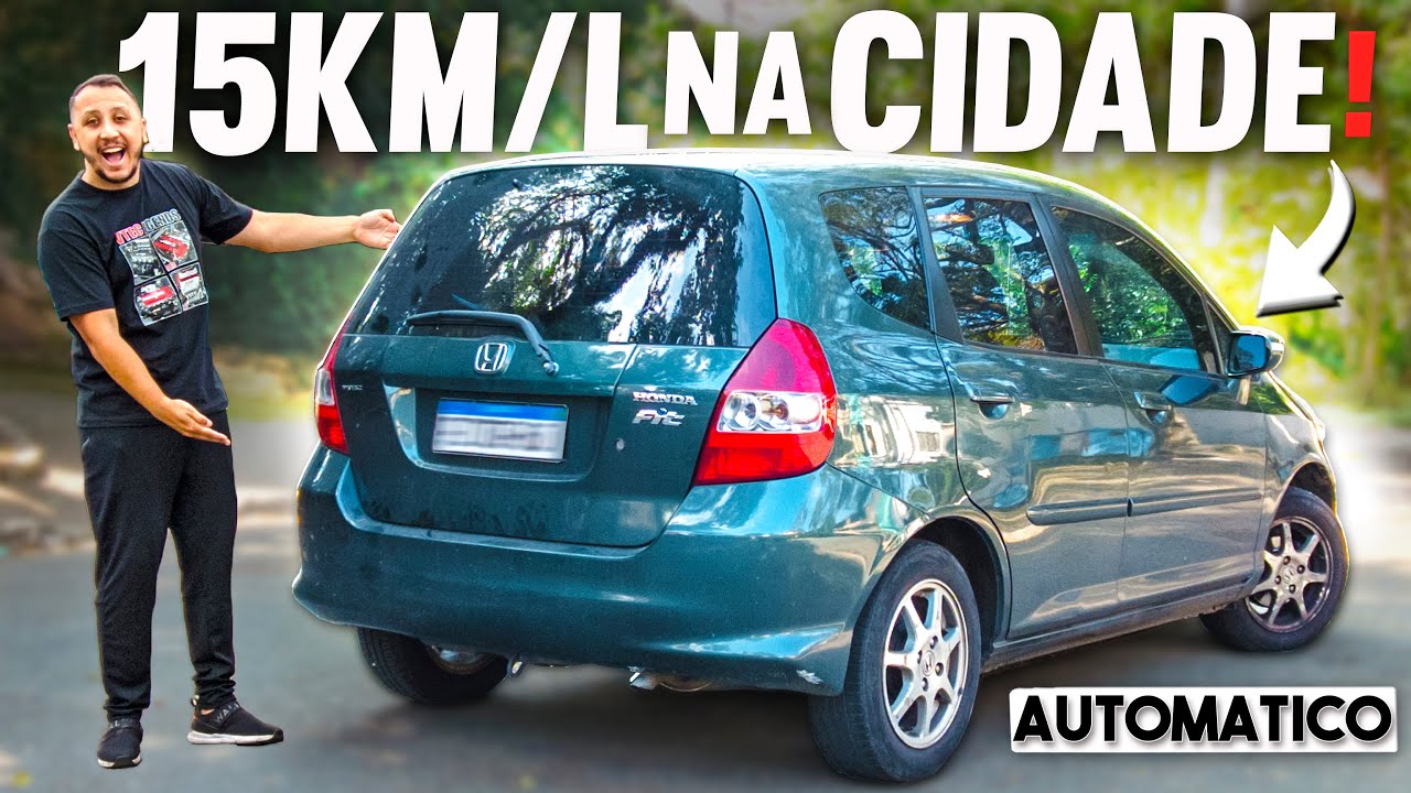 CARRO SUPER ECONOMICO e CONFIÁVEL? PREÇO de POPULAR e NÃO QUEBRA!  Honda FIT VTEC