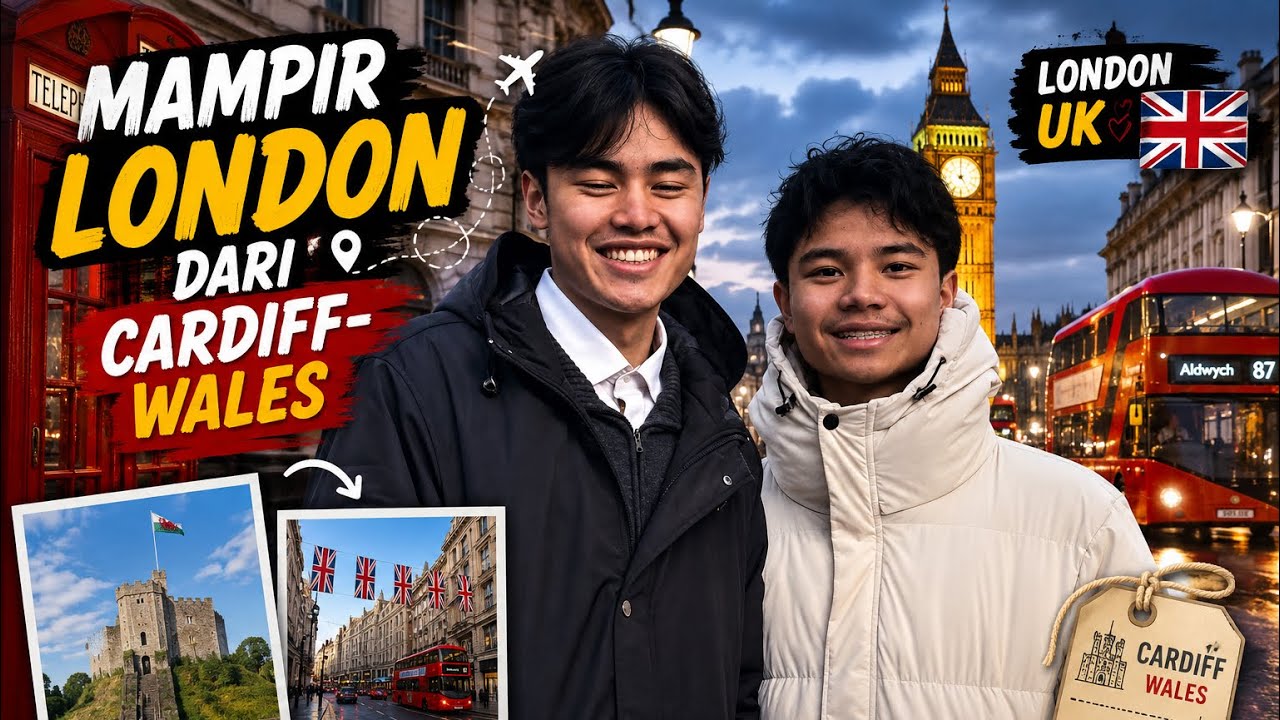 Di London kemana-mana lebih baik jalan kaki karna kalo pake mobil macet. 