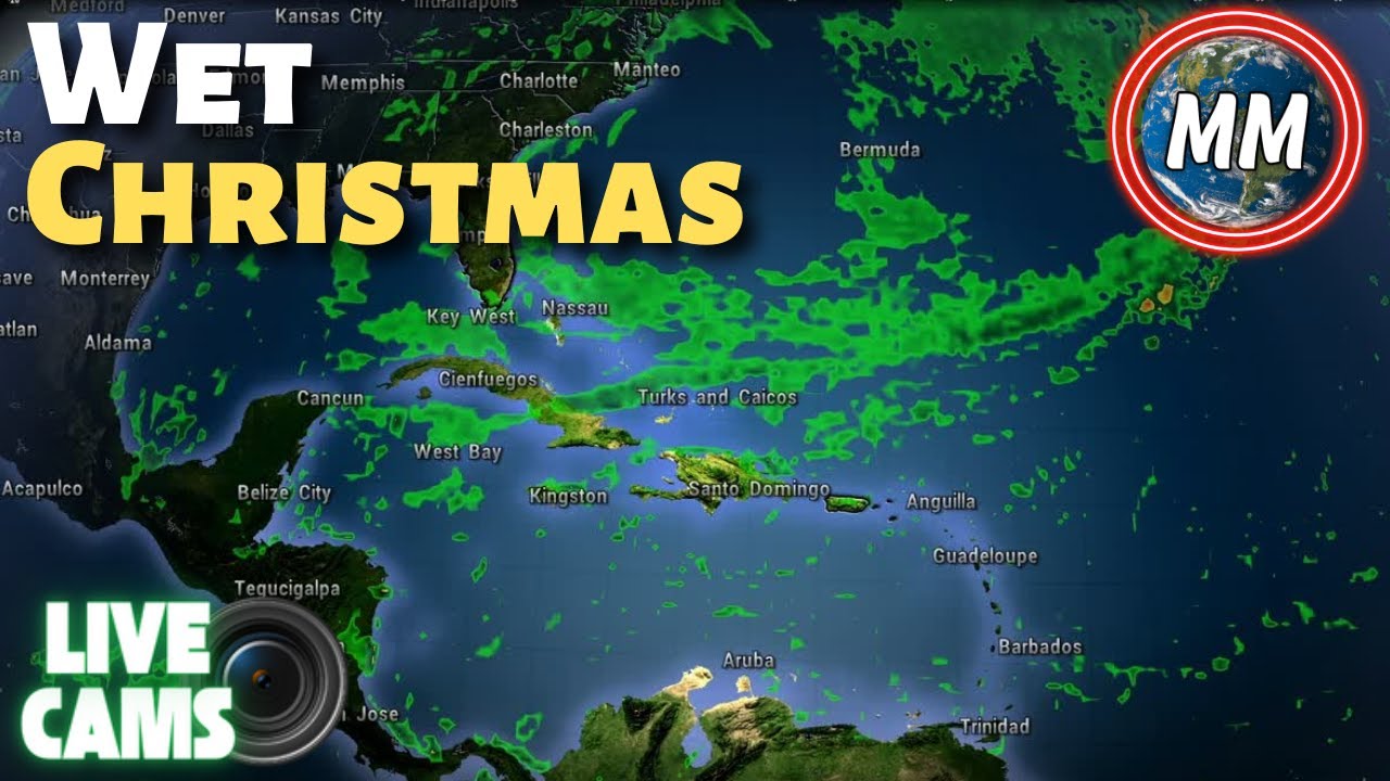 A Front Brings Active Weather | Now with LIVE Caribbean Cameras