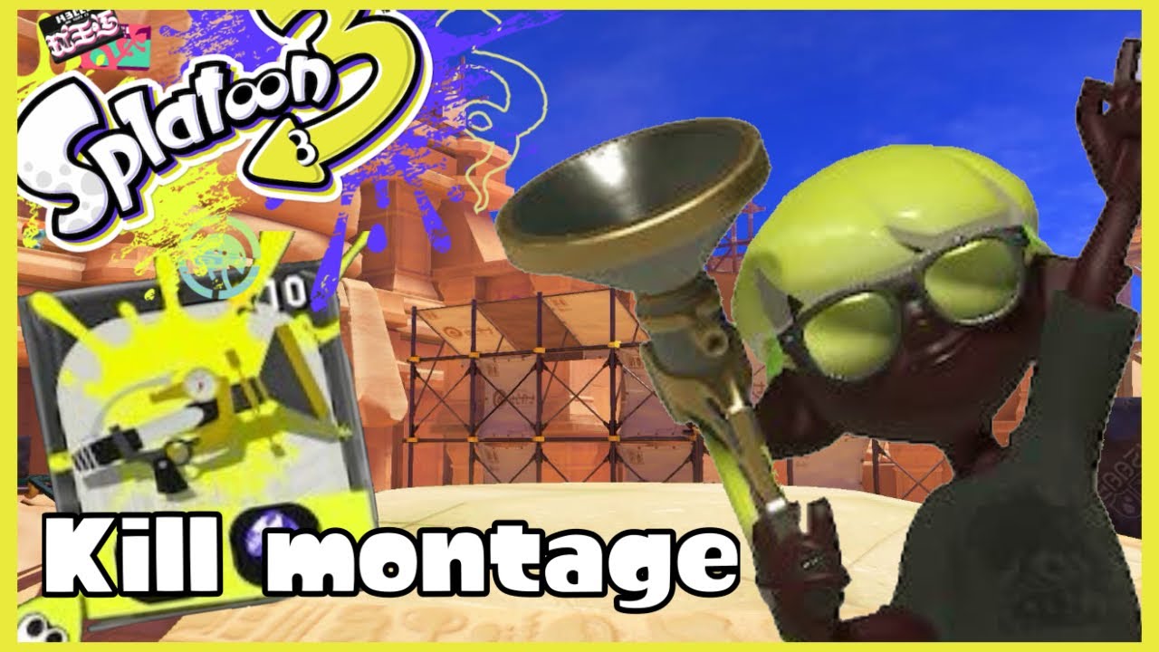 Kill Montage - Sploosh-o-matic (Splatoon 3) (Stick Player)