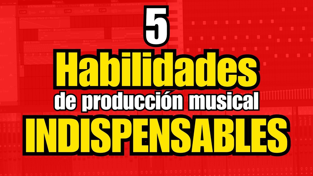 5 habilidades de Producción Musical que NECESITAS en 2026
