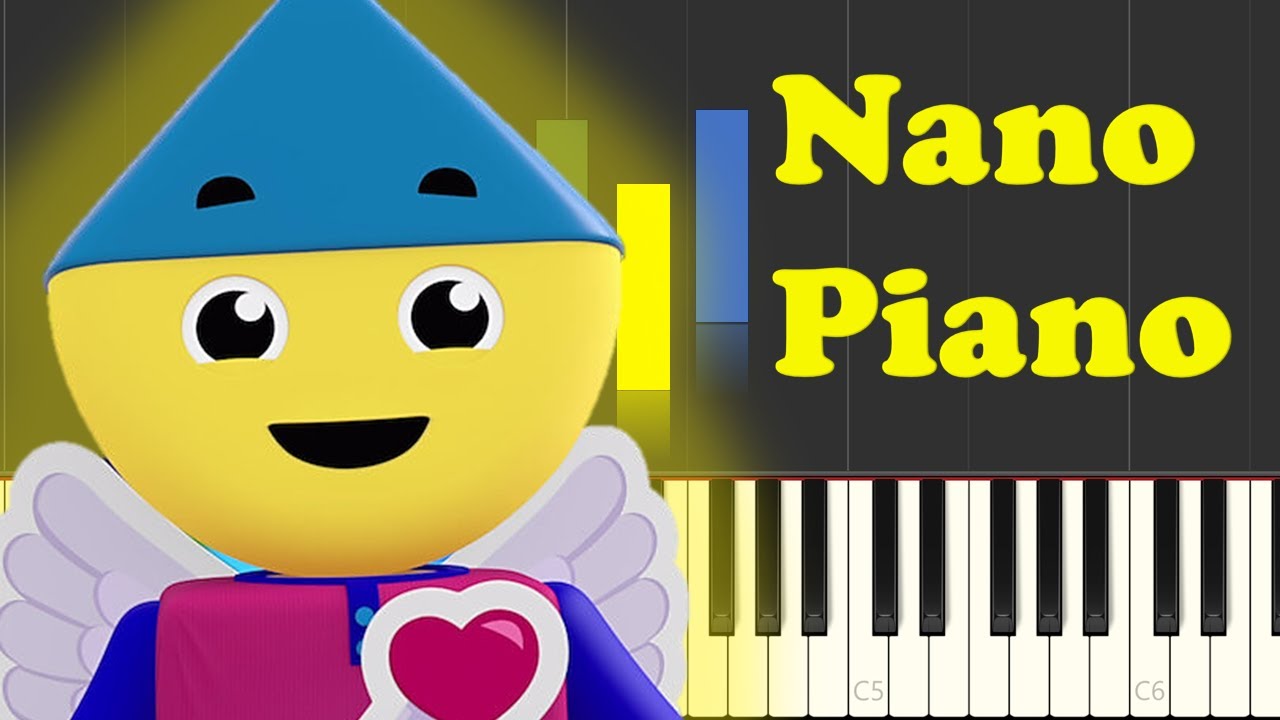 Netflix Charlie’s Colorforms City Theme Song Piano Tutorial | Nano Piano