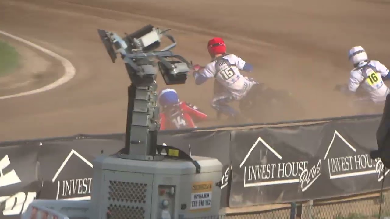 Nikodem Łuczak upadek ! Indywidualny Puchar 2. Ekstraligi U19