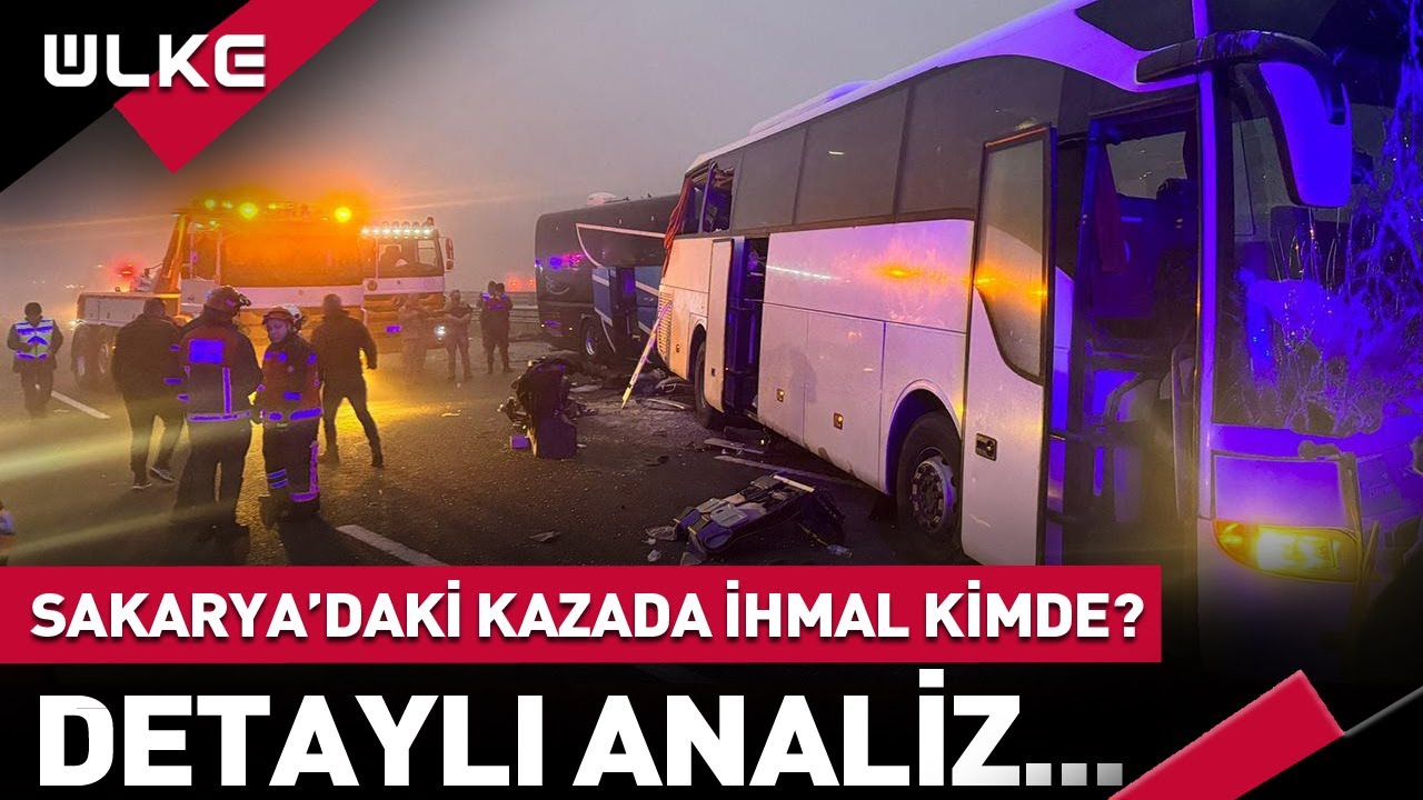 Sakarya'da Gerçekleşen Kazada İhmal Kimde? #haber
