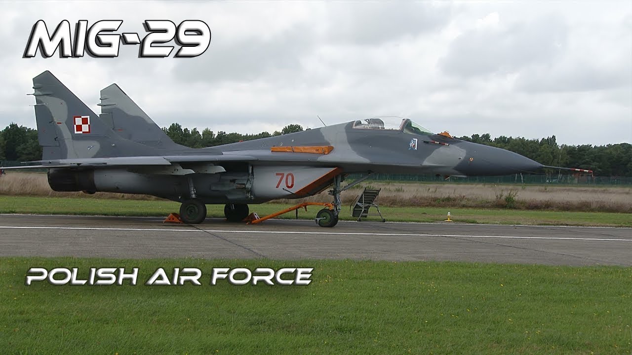 4Kᵁᴴᴰ  4K UHD Mig 29 Polish Mig-29  demo Rafal Pinkowski  Airshow 2017 Great Display