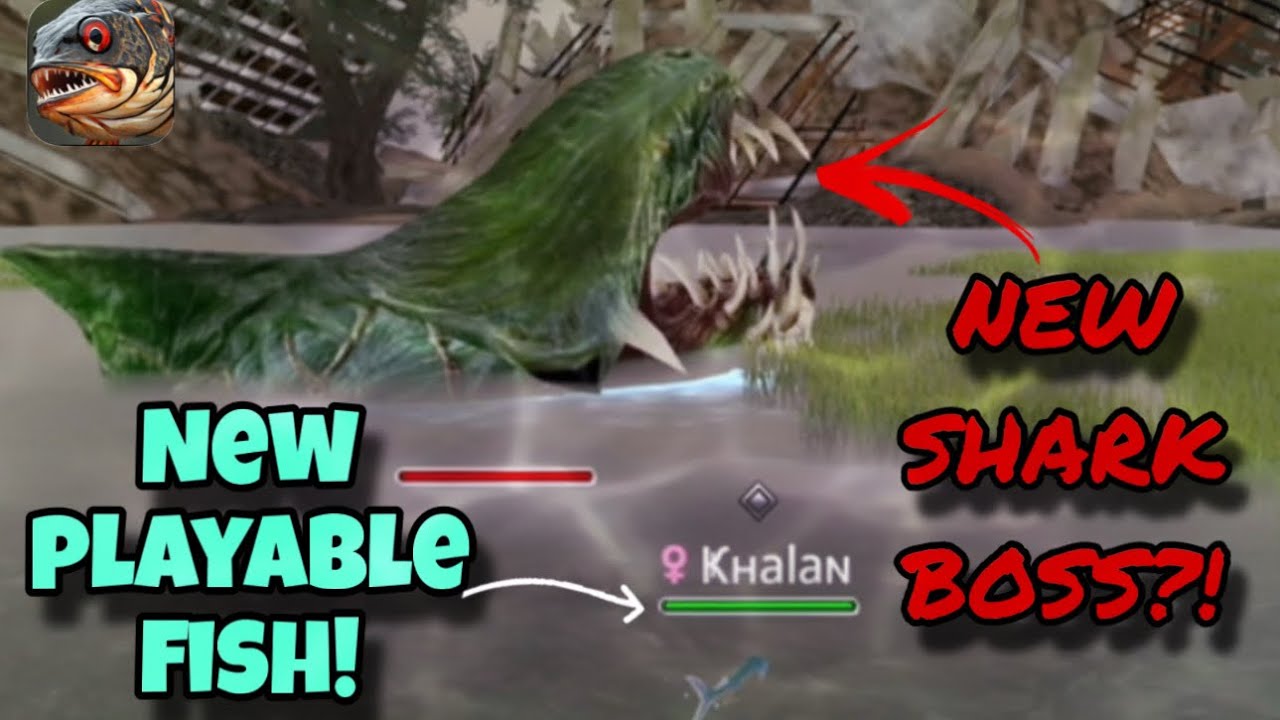 New Shark Boss + Aquatic Fish! | Wild Animals Online