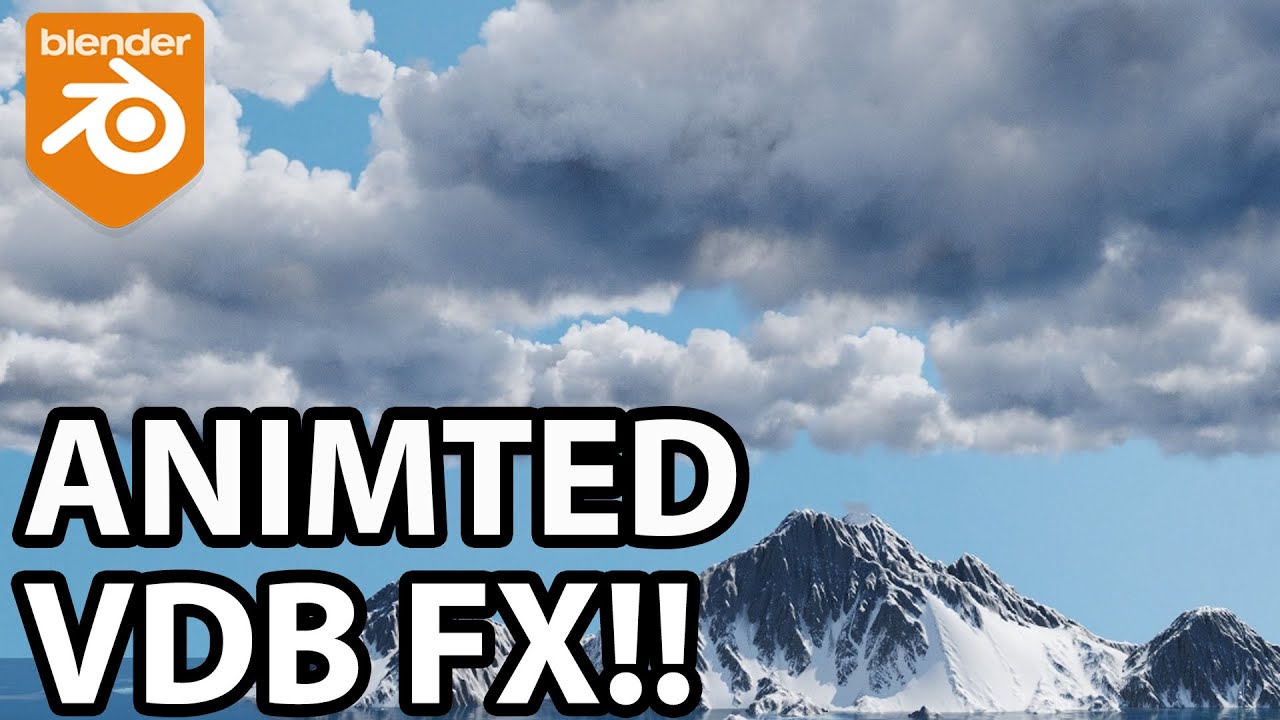 Новый аддон Blender для анимированных VDB | VDB Animator