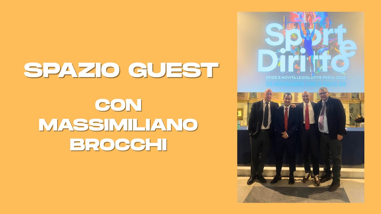 Spazio Guest con Massimiliano Brocchi da Pianeta Sport TV del 05-12-25