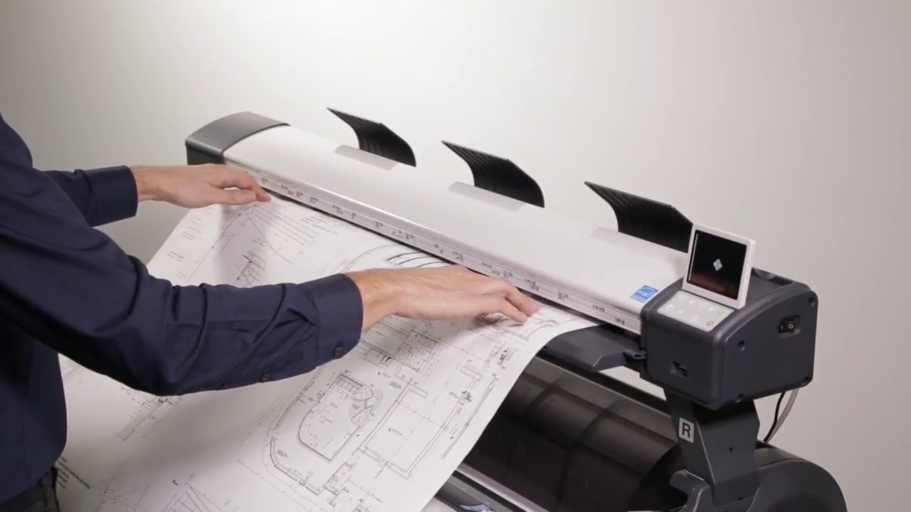 Canon imagePROGRAF - How to use L Series Scanner | A0 Size | A1  Size | Scan up to 36 Inch