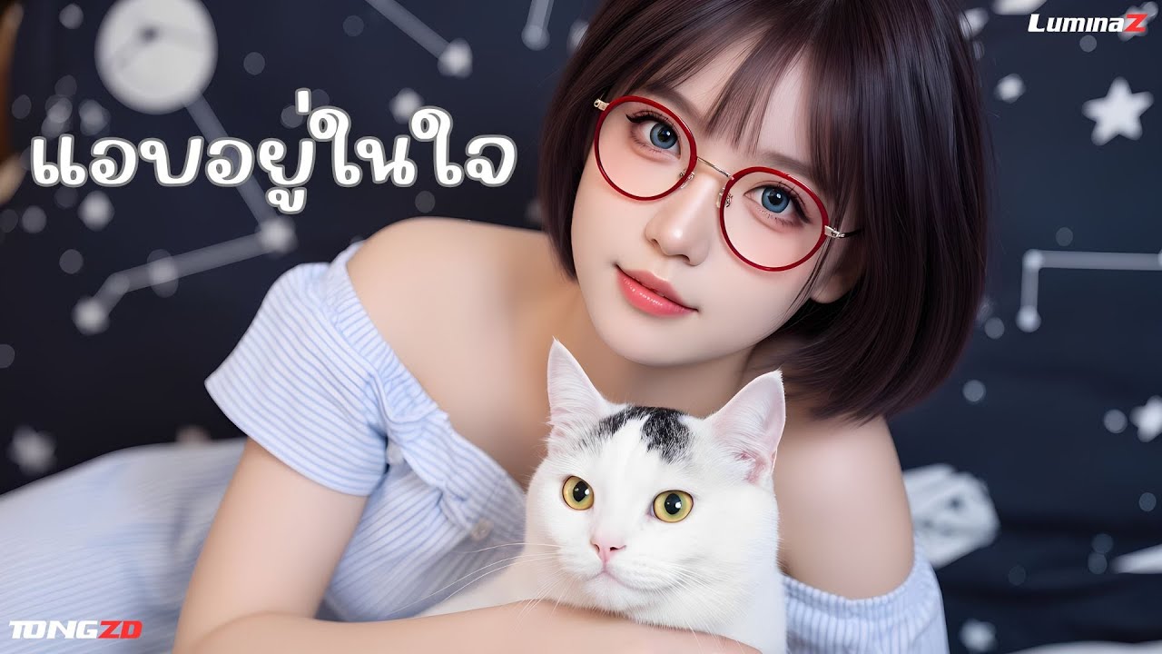 แอบอยู่ในใจ (My secret in my heart) - ARIA LUMINAZ [Official Lyric Video]