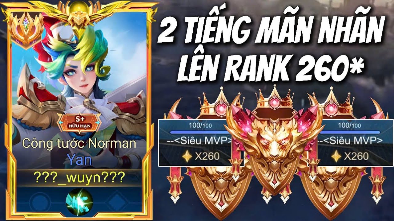 ( Solo Rank ) Siêu Tổng Hợp Hơn 2 Tiếng Lên Rank Chiến Thần 260* Của Wuyn