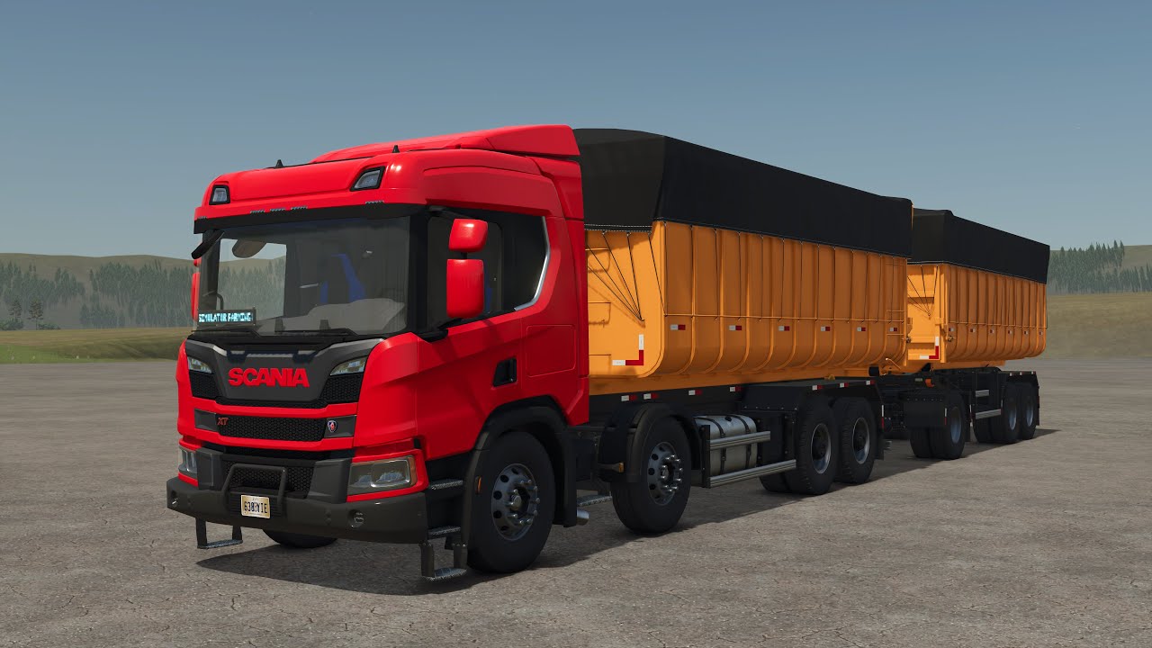 Farming Simulator 25 Scania NTG P320 Roll-On FS25 Mods