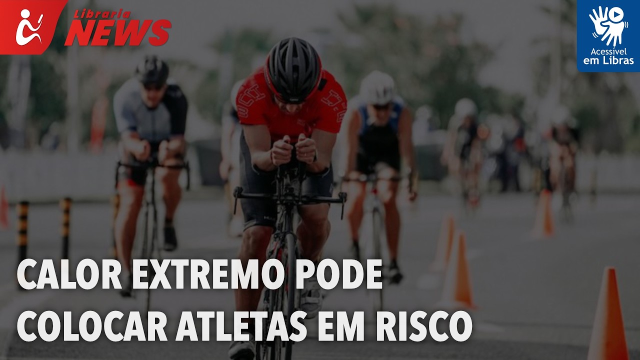 Calor extremo pode colocar atletas em risco (Libras)