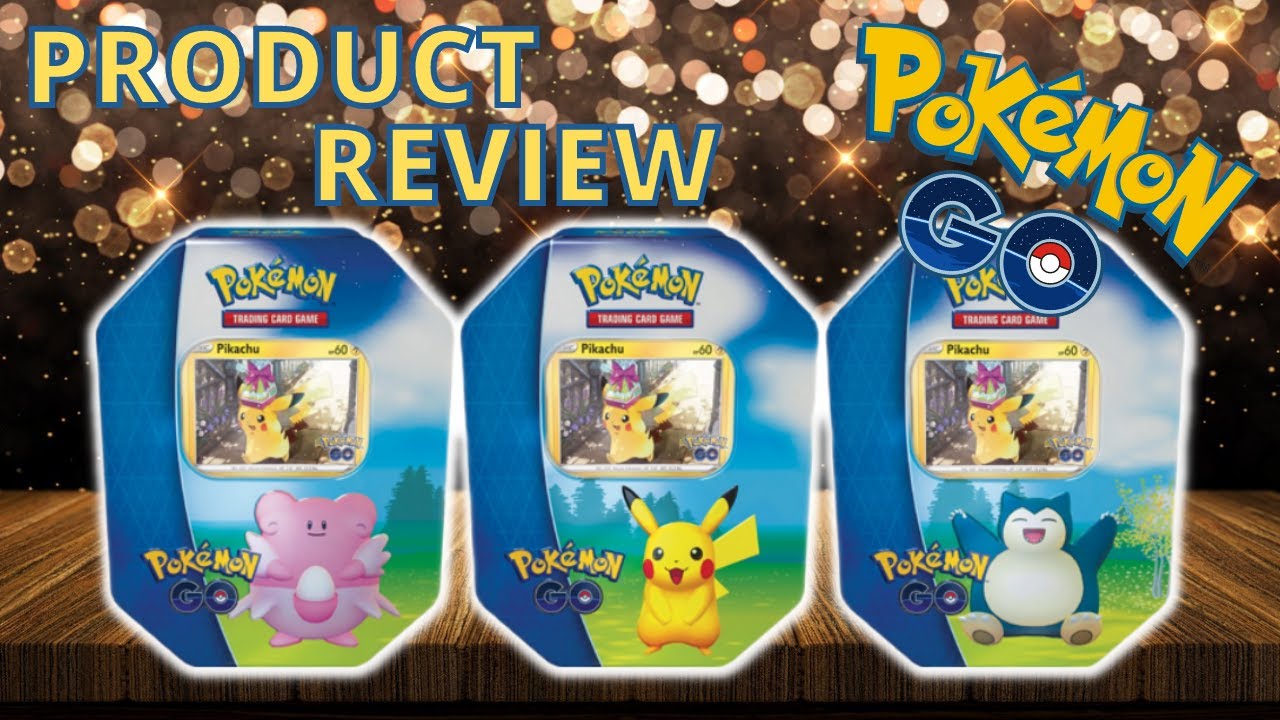 Product Review! Pokemon Go Gift Tins [Set of 3] Full CASE