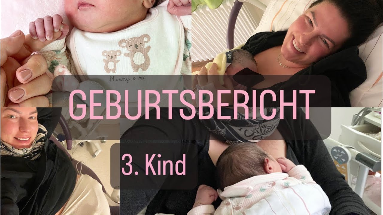 GEBURTSBERICHT - 3. Kind BLITZGEBURT! Eingeleitete Spontan GEBURT ohne PDA!