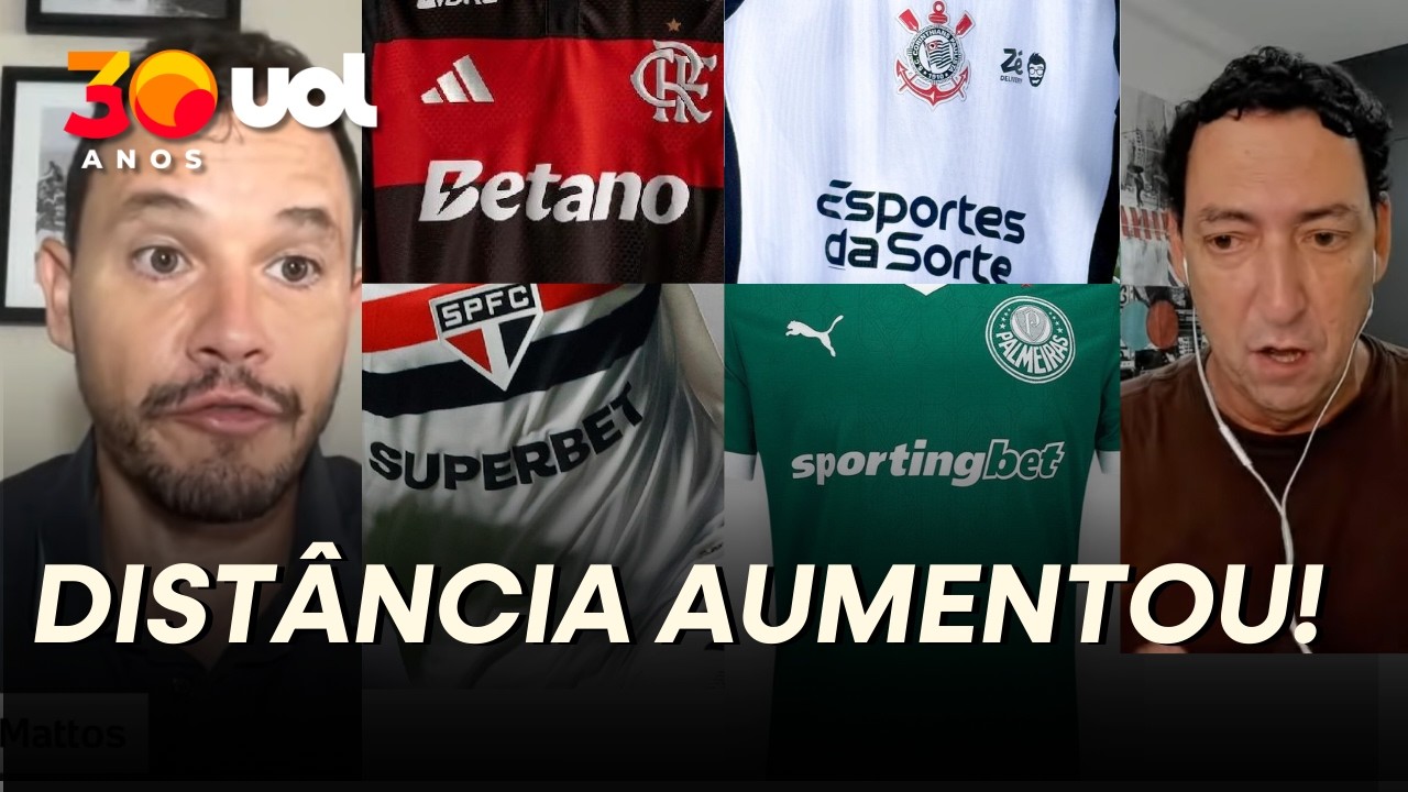 NOVO CONTRATO DO CORINTHIANS EXPÕE ABISMO NO PATROCÍNIO DOS CLUBES DE MAIOR TORCIDA PARA OS DEMAIS!