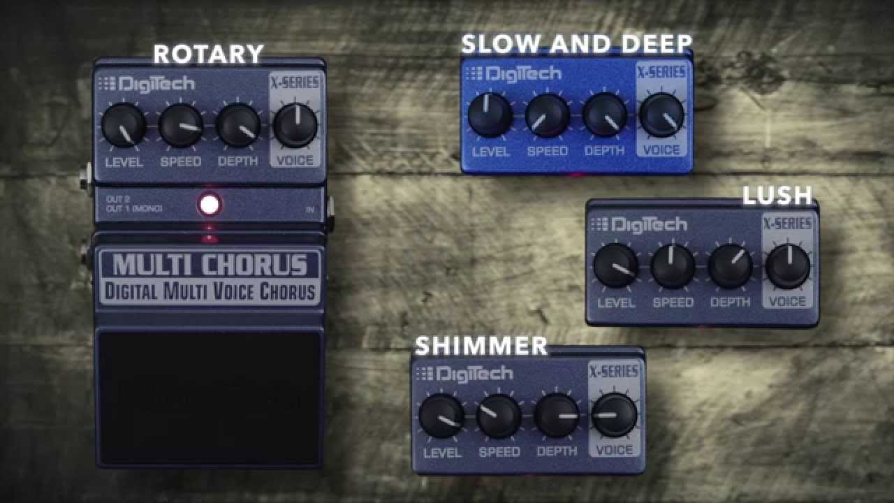 DigiTech Multi Chorus X-Series Recipes