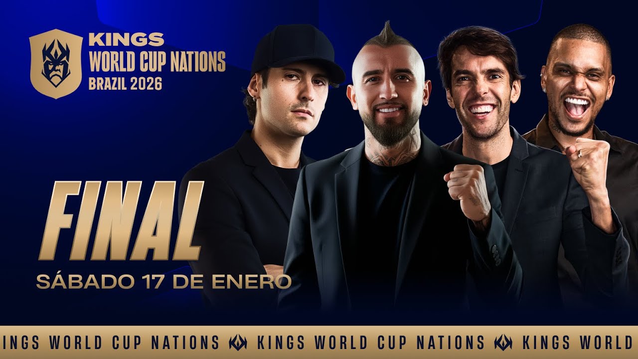 🇲🇽 👑 Kings World Cup Nations 2026 👑 GRAN FINAL | Chile vs Brasil