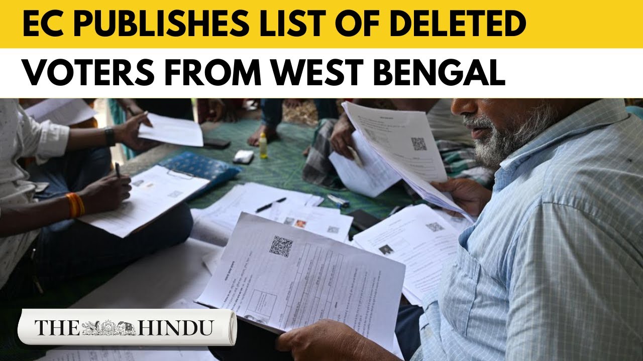 EC publishes list of over 58 lakh deleted voters from West Bengal under SIR 2026