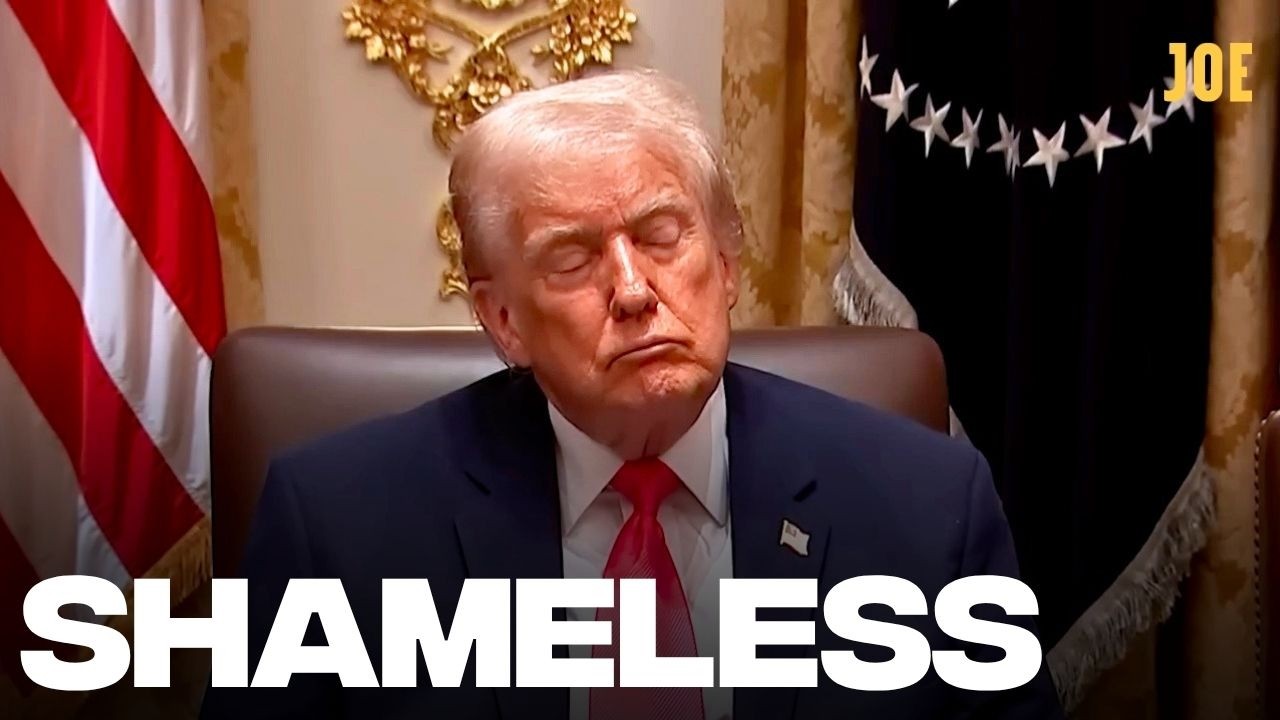 Just Donald Trump falling asleep on the job