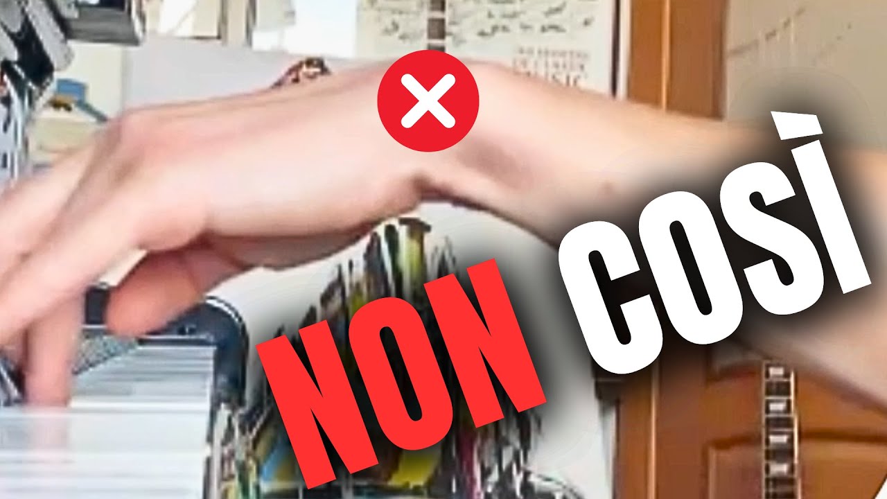 PIANOFORTE: COME TENERE IL POLSO?