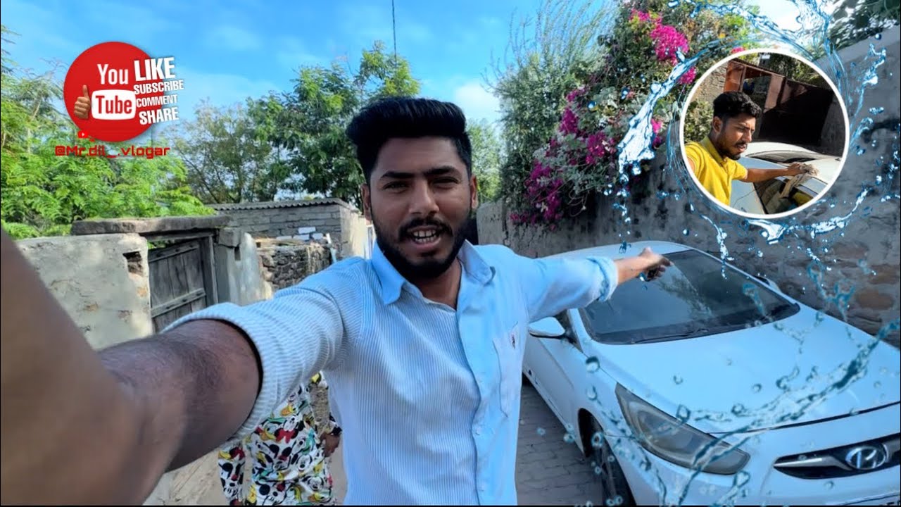 1મહિનાથી ધૂળ ખાતી હતી ગાડી “vlog” એનોય બનાવી નાખ્યો😍😅🔥#gujju #comedy #explore #funny #vlog #fyp #hd 