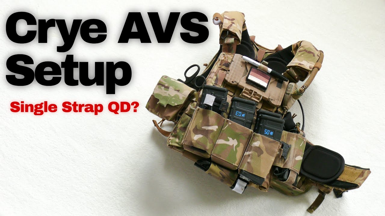 Crye AVS Setup | Harness Only