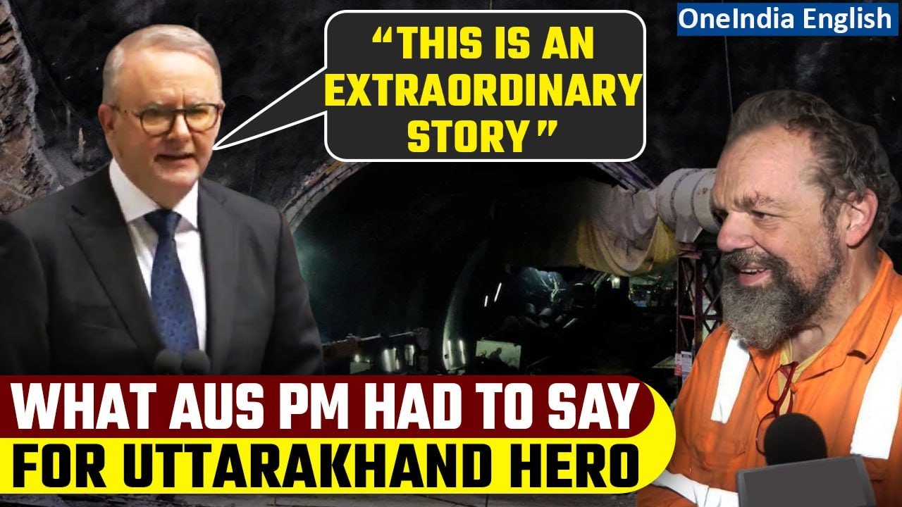 Arnold Dix, Uttarakhand Tunnel Rescuer, Earns Praise from Australian Prime Minister | Oneindia News