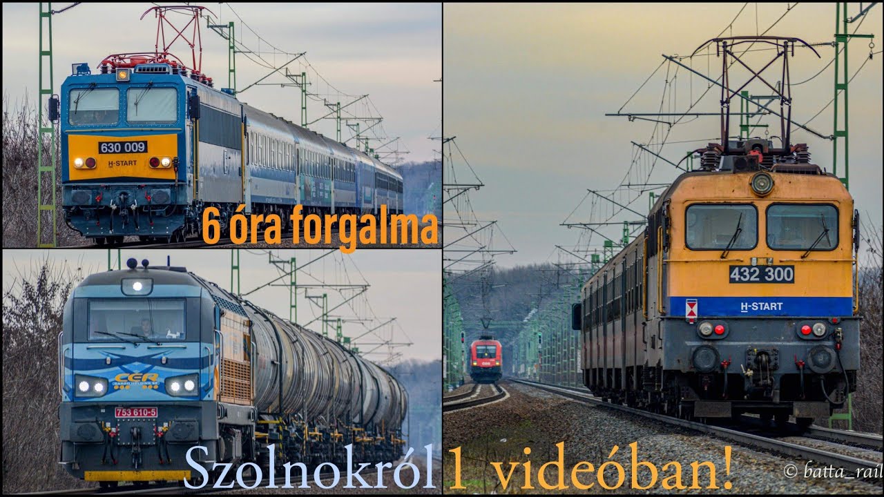 35 Vonat, 6 óra alatt! Vonatok Szolnokon!