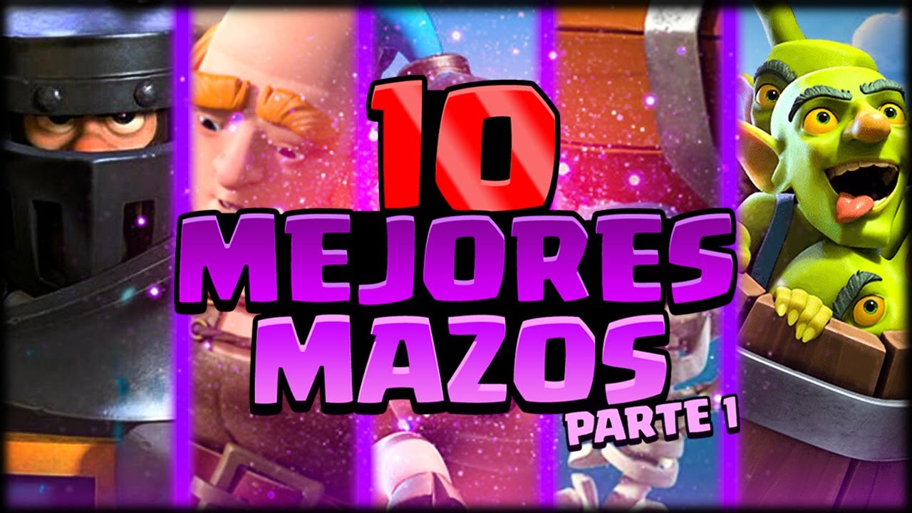 LOS 5 MEJORES MAZOS PARA LA NUEVA ACTUALIZACION PT 1
