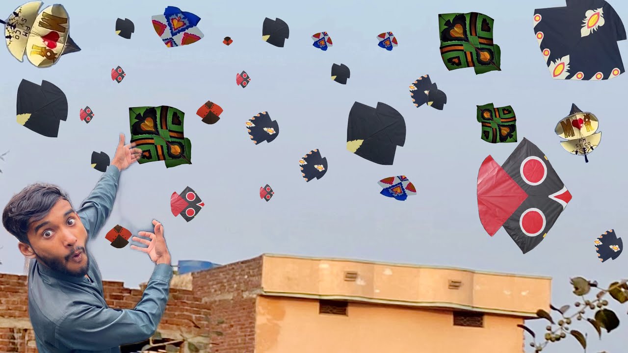 How to make kite 🪁 at home 🏠 |basant kite special |kite looting |kite catching |kite patang 