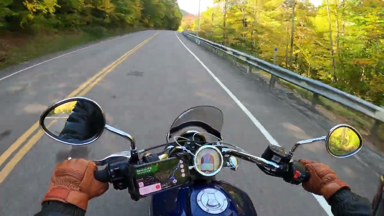 Fall Color Road Trip, Upstate New York and Vermont September 2022, Indian Scout Motorcycle