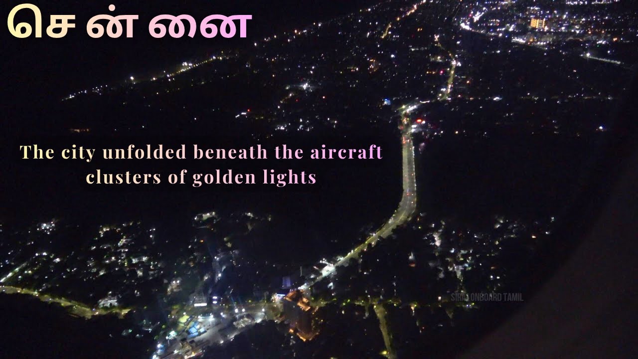 Wheels kissed runway at Chennai Airport | Flight landing at Chennai | 6E6315 Airbus A321Neo Jet
