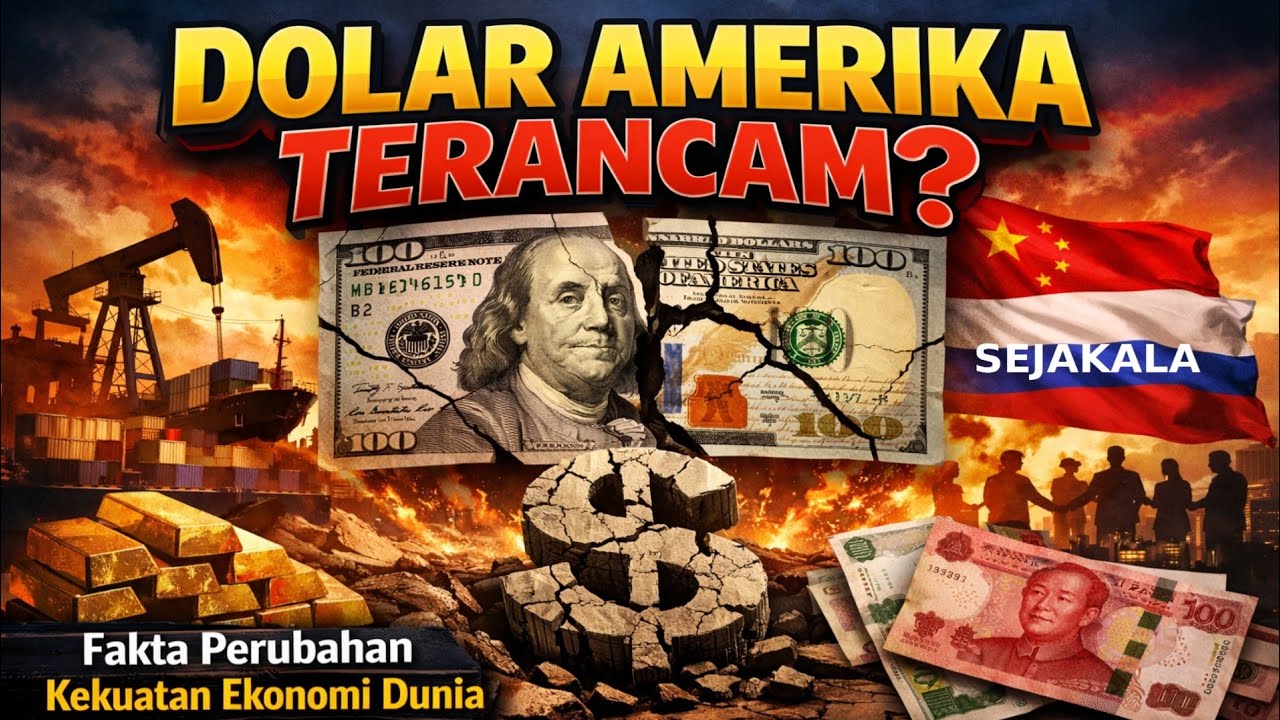 Dolar Amerika Terancam? Fakta Perubahan Kekuatan Ekonomi Dunia