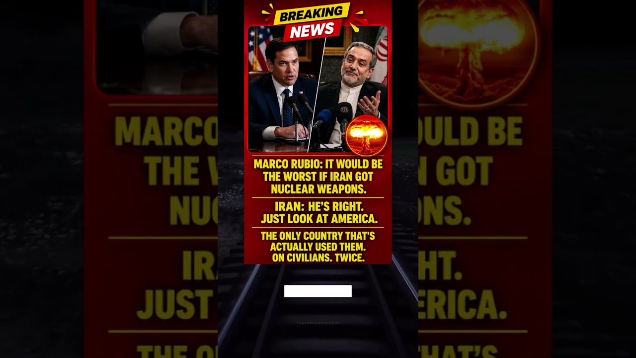 Iran Responds to Marco Rubio&rsquo;s Nuclear Weapons Warning | Breaking News