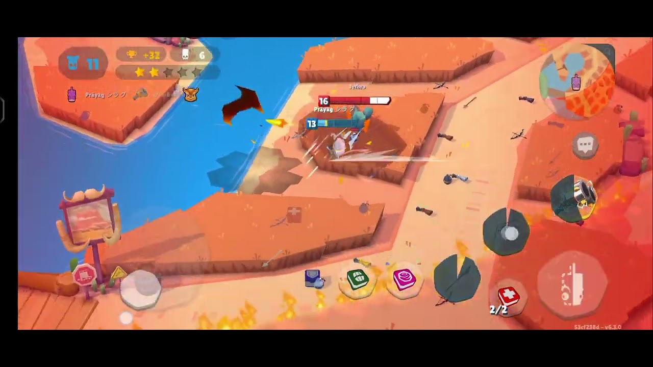 Zooba" plying with Legendary charector with legendary weapon " 
