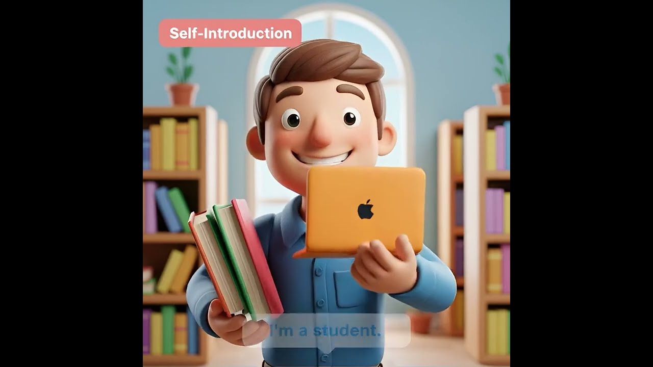 초급 영어 자기소개 | Self-Introduction in Easy English | 영어 초보 필수 표현