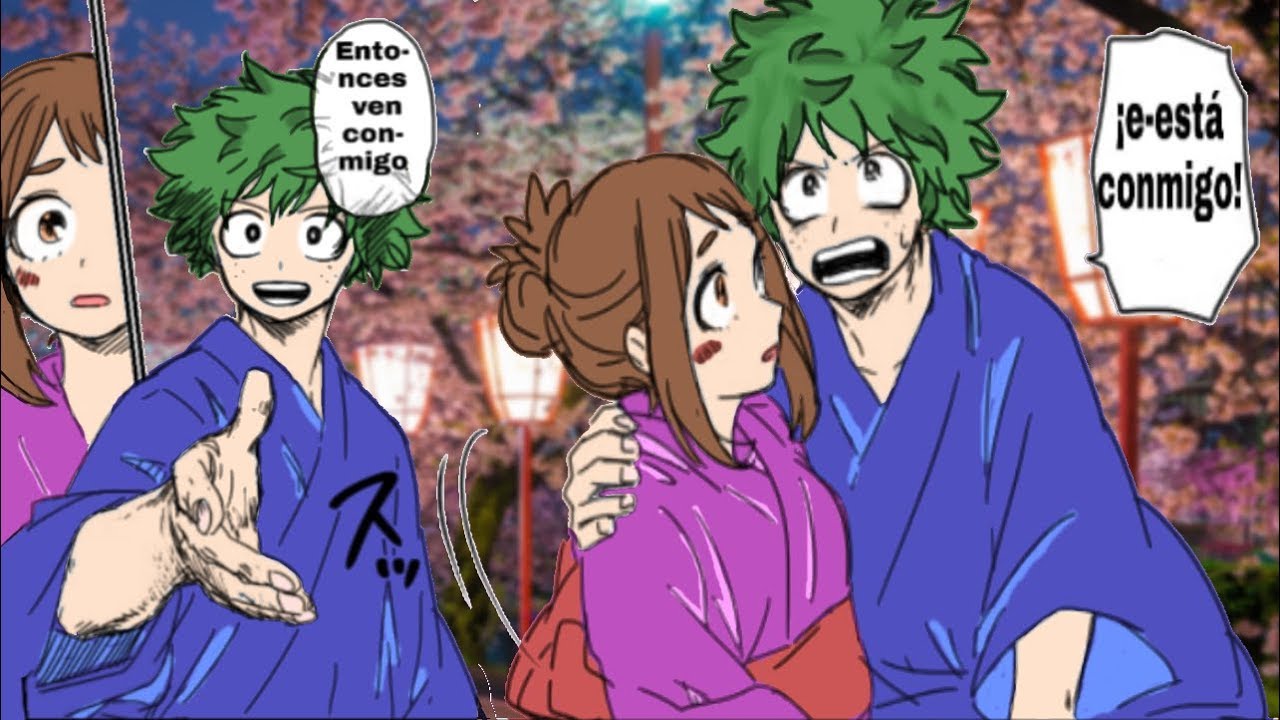 Una cita en el festival deku x uraraka