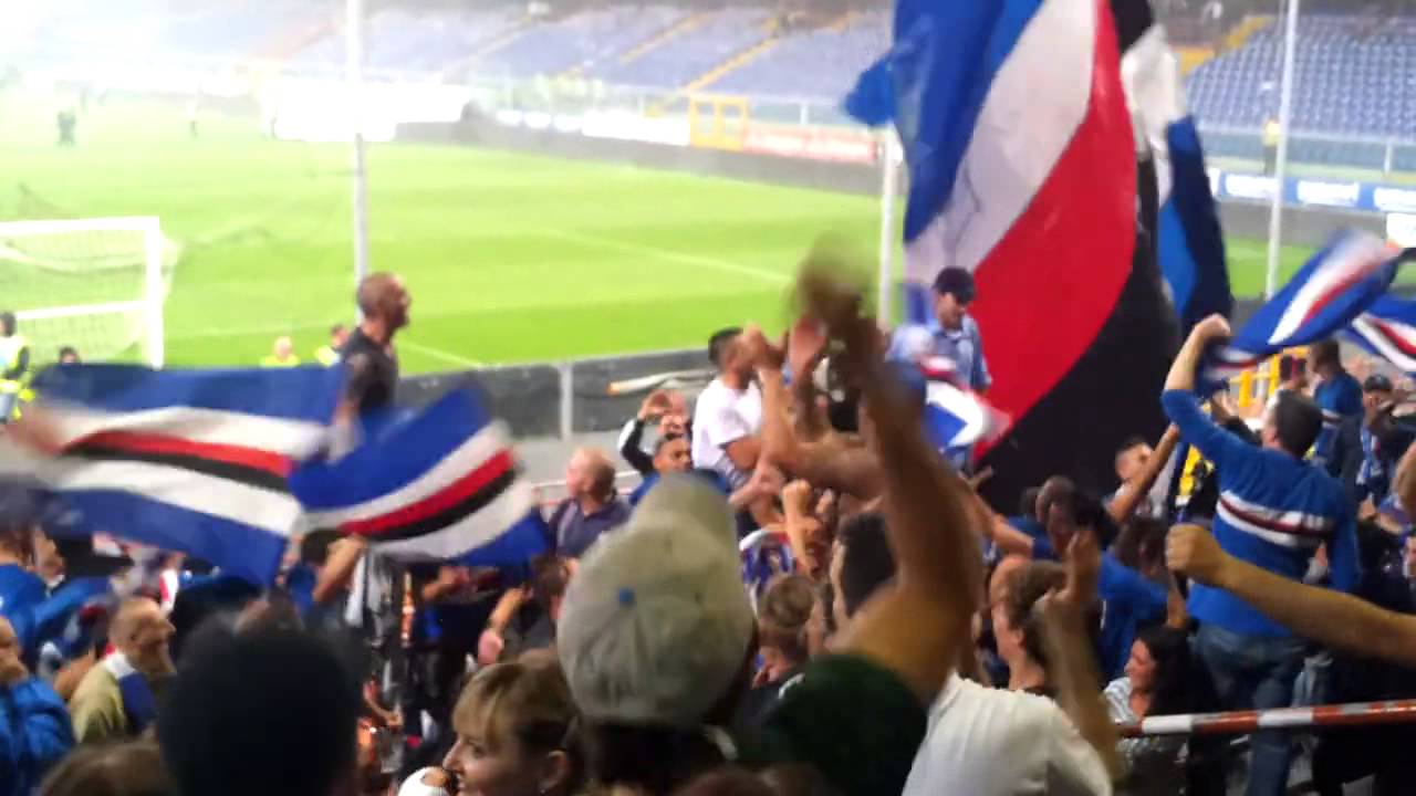 SampTube90: Stadio vuoto, e i Fedelissimi insieme ai Fieri Fossato danno spettacolo in Gradinata Sud