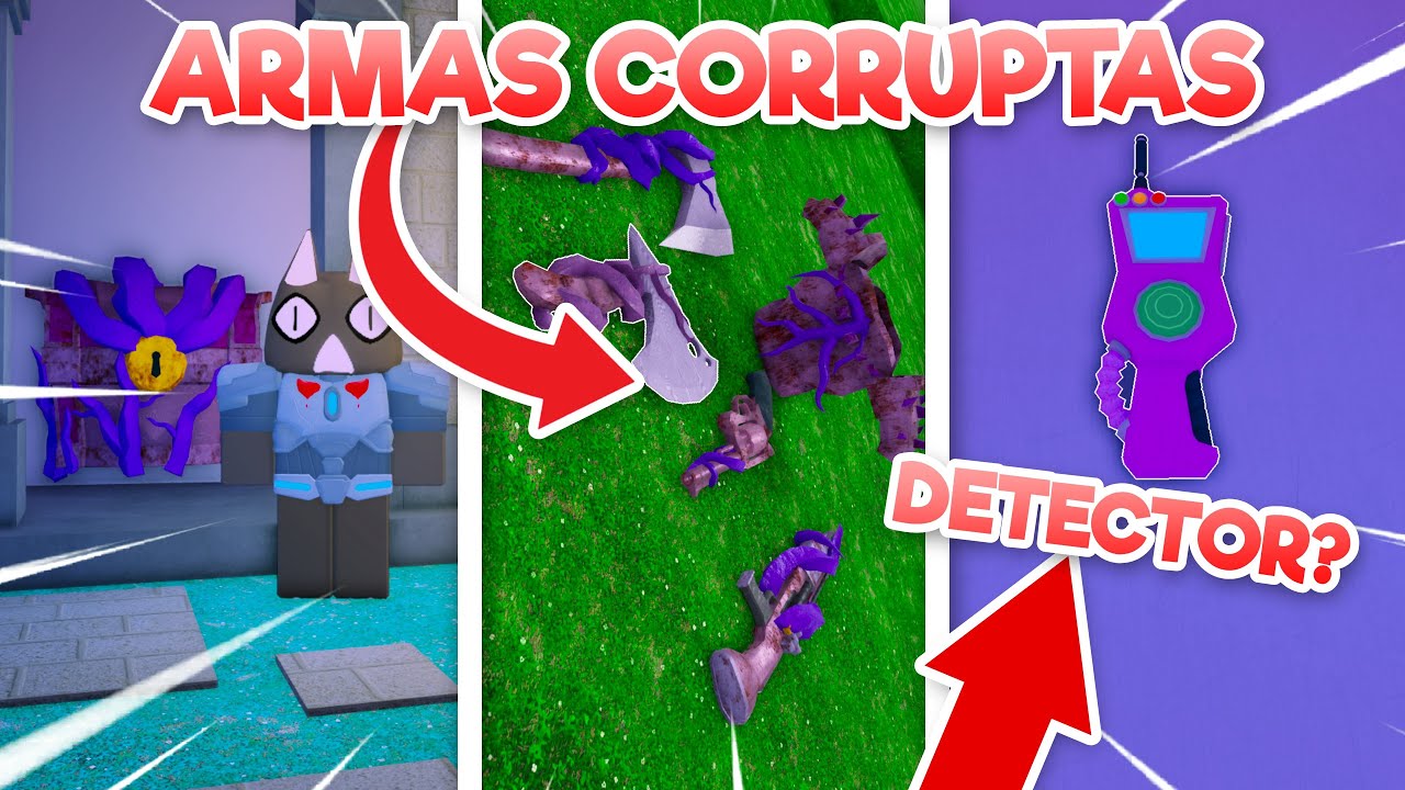 DESBLOQUEE TODAS LAS ARMAS CORRUPTAS de la NUEVA ACTUALIZACION de 99 Noches en el Bosque Roblox