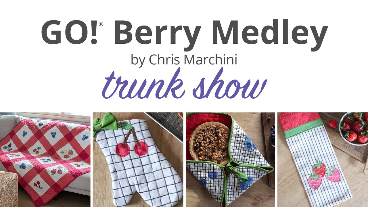 Вперед! Выставка Berry Medley Die Trunk Show 🍓