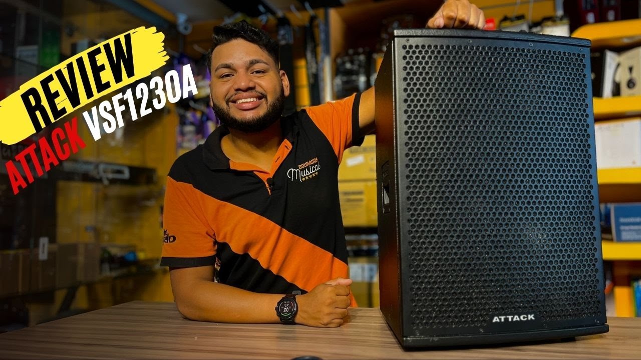 Conheça a Caixa Attack vsf1230A - #caixaativa #som #audio #attack #igreja #musica #caixaprofissional