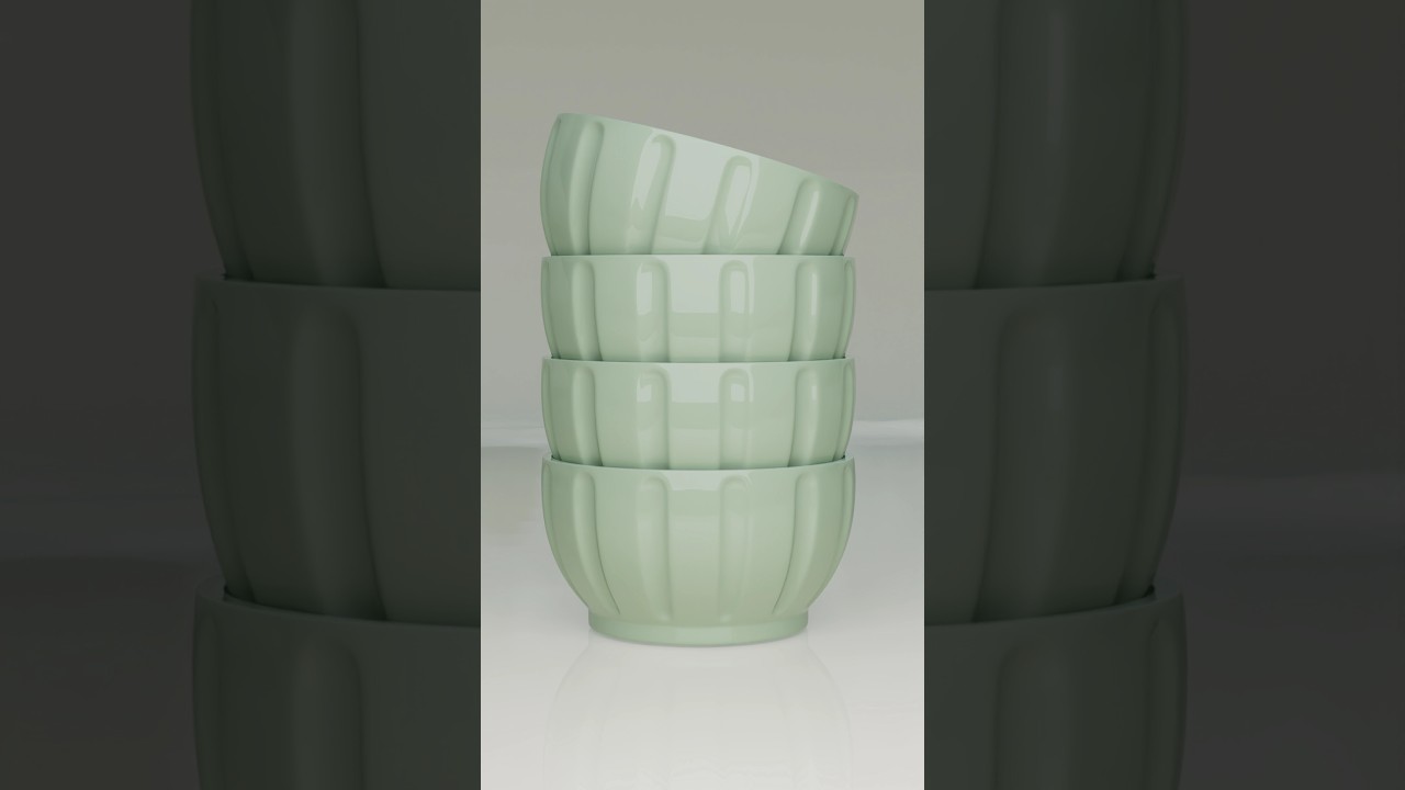 Ceramic Bowl/Product Modeling Tutorial in Maya #mayatutorials #mayamodeling #shorts
