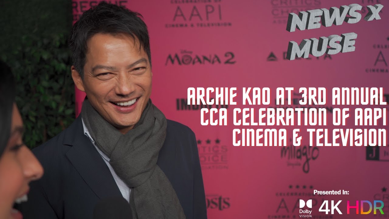Archie Kao at 3rd Annual CCA Celebration of AAPI Cinema & Television
